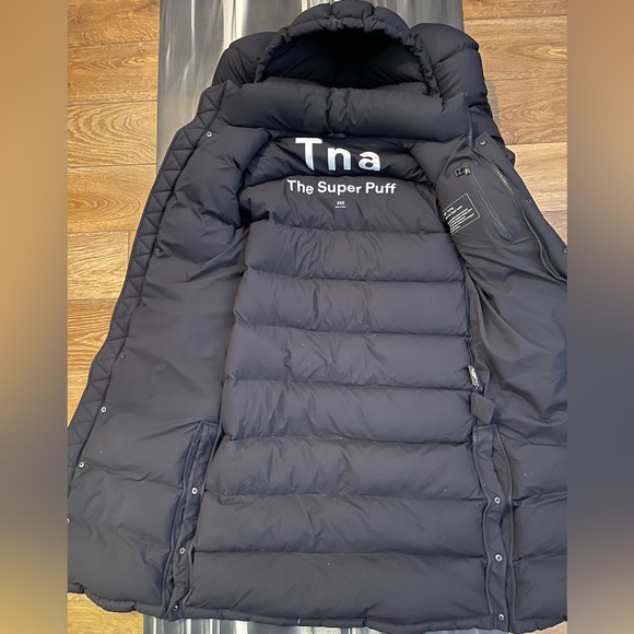 Aritzia Super Puff Long Coat 3XS Black - Picture 8 of 8